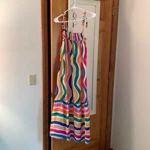 FARM RIO RAINBOW DRESS